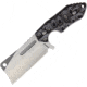 Marbles Fixed Blade, 3.5 stainless blade, Black and gray sculpted G10 handle, MR560 / TDH787-75SGB