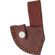 Marbles Horn Skinner Knife, 4.25in Overall, 2.63in Satin SS Blade, Horn Handle, Brown Leather Sheath, MR452 /EG-733