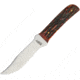 Marbles Outers Knife, 7.5in Overall, 4in Satin SS Clip Point Blade, Stag Bone Handle, Brown Leather Sheath, KE47 /MR403