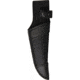 Marbles Scrimshaw Fixed Blade Knife, 7.25in Overall, 3.25in Satin SS Blade, Brass Guard, White Smooth And Stag Bone Handle With Scrimshawed Moose Artwork, Black Nylon Belt Sheath, BZ011162