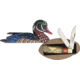 Marbles Wood Duck Knife Decoy Folding Knives Set, Trapper, Closed 4.5in, Blade SS L Standard Edge L Mirror Polish Finish, Handle Synthetic, KB222-1 MR399