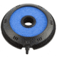 Marine Metal Products Bubble Donut 5in Air Diffuser, Black, ABS-5