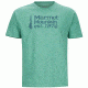 Marmot 74 Short Sleeve Tee - Men's-True Green Heather-X-Large