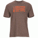 74 Short Sleeve Tee - Mens-Brown Heather-Small