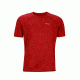 Marmot Accelerate Short Sleeve Shirt - Men's-True Team Red Heather-XX-Large