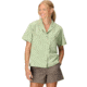 Marmot AirExchange SolarShield Camp Novelty SS Shirt - Women's, Agate Green Mini Bloom, L, M16118-24284L