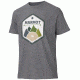 Marmot Badge Short Sleeve Tee - Men's-Charcoal-Small