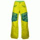Marmot Boys Freerider Pant, Sulphur/Vibrant Green Shred, XL, 73560-8521-XL