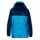Marmot Boys PreCip Jacket, Mykonos Blue/Arctic Navy, XL, 50900-3779-XL