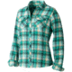 Marmot Bridget Flannel Long Sleeve - Women's-Ice Green-Large