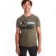 Marmot Coastal Short Sleeve T-Shirt - Mens, Dark Olive Heather/Toasted Almond, Medium, 42430-5032-M