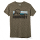 Marmot Coastal Short Sleeve T-Shirt - Mens, Dark Olive Heather/Toasted Almond, Medium, 42430-5032-M