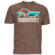 Coastal Short Sleeve Tee - Mens-Brown Heather-Large