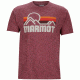 Marmot Coastal Short Sleeve Tee - Men's-Burgundy Heather-Small