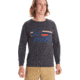 Marmot Coastal Tee Long Sleeve - Mens, Charcoal Heather, Large, M13262-1204-L