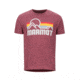 Marmot Coastal Tee SS - Mens, True Burgundy Heather, Large, 42430-7868-L