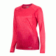 Marmot Crystal Long Sleeve T-Shirt - Womens, Hibiscus Fountain, Extra Large 49630-8846-XL