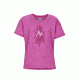 Marmot Demo, Girl's Post Time Tee SS, Neon Berry Heather, M, 59220-8623-DEMO