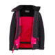 Marmot Demo, Girl's Val D'Sere Jacket, Black/Bright Ruby, M, 76680-1853-DEMO
