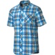 Marmot Dexter Plaid Short Sleeve - Men's-Azure Blue-Large