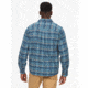 Marmot Doran Midweight Flannel Long Sleeve - Mens, Moon River, Large, M14661-1904-L