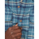 Marmot Doran Midweight Flannel Long Sleeve - Mens, Moon River, Large, M14661-1904-L