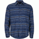 Marmot Enfield Flannel Long Sleeve - Men's-Dark Indigo Heather-Medium
