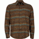 Marmot Enfield Flannel Long Sleeve - Men's-Rich Brown Heather-Small