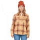 Marmot Fairfax Lightweight Boyfriend Flannel - Womens, Tangelo, Large, M14835-9434-L