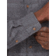 Marmot Fairfax Novelty Heathered Lightweight Long Sleeve Flannel - Mens, Dark Steel, 2XL, M14917-1132-XXL