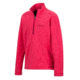Marmot Girls Rocklin 1/2 Zip Fleece Jacket, Hibiscus, Extra Large 89020-6205-XL