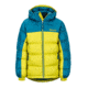 Marmot Guides Down Hoody - Boys, Citronelle/Moroccan Blue, Medium, 73700-9401-M