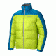 Marmot Guides Down Sweater - Men's-Large-Green Lime/Methyl Blue