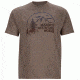 Marmot Halation Tee Short Sleeve - Men's -Brown Heather-Large