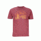 Marmot Halation Tee Short Sleeve - Men's -Burgundy Heather-Large