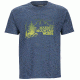 Marmot Halation Tee Short Sleeve - Men's -Navy Heather-X-Large
