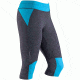 Marmot Impulse 3/4 Tight - Women's -Dark Steel/Atomic Blue-Regular Inseam-Small