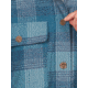 Marmot Incline Heavyweight Flannel Overshirt - Womens, Moon River, Small, M14678-1904-S