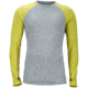 Marmot Kestrel Long Sleeve Crew - Men's -Grey Storm/Citronelle-Small