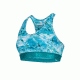 Marmot Layer Up Sports Bra - Womens, Malachite Jet Stream, Extra Small 59830-8656-XS