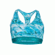 Marmot Layer Up Sports Bra - Womens, Malachite Jet Stream, Extra Small 59830-8656-XS