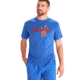 Marmot Leaning Marty Short Sleeve Tee - Mens, Trail Blue, Extra Large, M14130-21538-XL