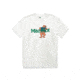 Marmot Leaning Marty Short Sleeve Tee - Men's, White/Clover, Medium, M14130-23395-M
