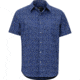 Marmot Lykken Short Sleeve Shirt - Mens, Arctic Navy Angles, Small, 44060-8279-S