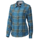 Maci Long Sleeve Flannel - Womens-Arctic Ocean-Medium