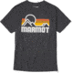 Marmot Coastal Short Sleeve Tee - Mens, True Charcoal Heather, Medium, 42430-1379-M
