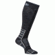 Marmot Mens Compression Ski Sock, Black/Slate Grey, L/XL, 17390-1027-L/XL