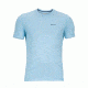 Marmot Mens Conveyor Tee Short Sleeve, Light Blue Heather, XXL, 51820-8555-XXL
