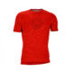 Marmot Mens Transporter Tee Short Sleeve, Mars Orange Heather, M, 53140-8282-M