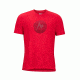 Marmot Mens Transporter Tee Short Sleeve, Tomato Heather, XXL, 54880-6925-XXL